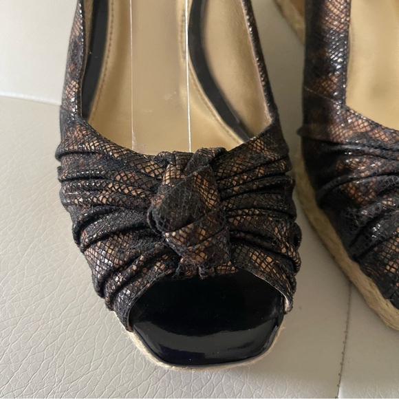 Antonio Melani Animal Print Slingback Sandals size 9 - Picture 2 of 14